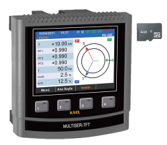 Kael  MULTISER-05-PC-TFT ŞEBEKE ANALİZÖRÜ TFT EKRAN