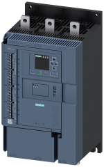 Siemens 3RW5548-6HA14 SIRIUS yumuşak yol verici 200-480 V 570 A,  315kW/400 V,  110-250 V AC vidalı bağlantı,  ağır şartlara uygun