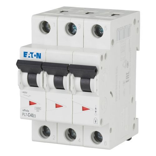 Eaton PL7-C40/3 Minyatür Devre Kesici - 10kA - C eğrisi - 3x40A (263413)