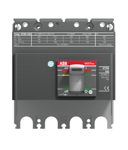 ABB 1SDA068168-100150R XT2N 160 BREAKING PART 4p F F+Ekip Touch Measuring LSI In=40A XT2 4p