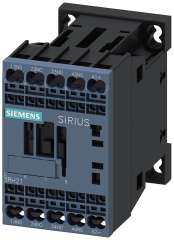 Siemens 3RH2140-2FB40 Yardımcı kontaktör, 4 NO, 24 V DC, entegre diyotlu, Boyut S00, Yaylı terminal