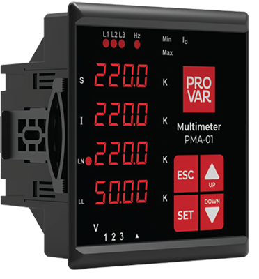 Provar (PMD-01) Multimetre (LCD Ekran)