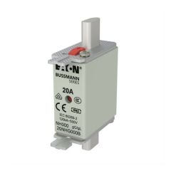 Eaton 20NHG000B NH Sigorta 00(000)-Boy, gG/gL, 500V, 120kA - 20 A (20NHG000B)