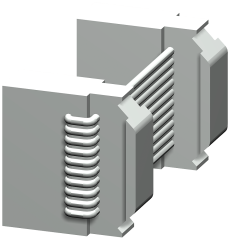 Siemens 3UF7932-0AA00-0 Simocode Modüller Arası Bağlantı Kablosu - 0.5 m yassi kablo