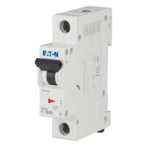 Eaton PL7-B40/1 Minyatür Devre Kesici - 10kA - B eğrisi - 1x40A (262690)