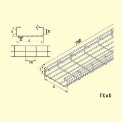 Gersan Tel Kablo Kanalı (h=60 mm)