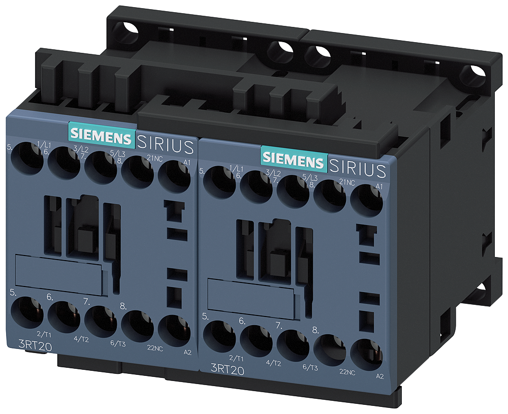 Siemens 3RA2317-8XB30-1AP0 KOMPLE MONTAJLI SAĞ-SOL DÖNÜŞ KOMBİNASYONLARI; 5;5KW; 12A; S00