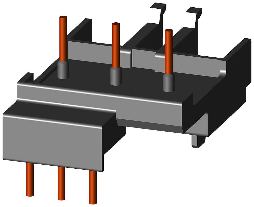 Siemens 3RA1921-1DA00 3RV2 MOTOR KORUMA ŞALTERİ AKSESUARI; S00 KONTAKTÖR-S00 GÜÇ ŞALTERİ ARA BAĞLANTI PARÇASI