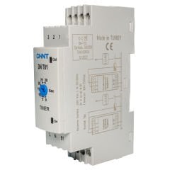 Chint (500312) DN-T05 Çok Fonksiyonlu Zaman Rölesi, 0,05 - 100 Saat, Üniversal 24-220 VAC/DC, 12 VAC/DC