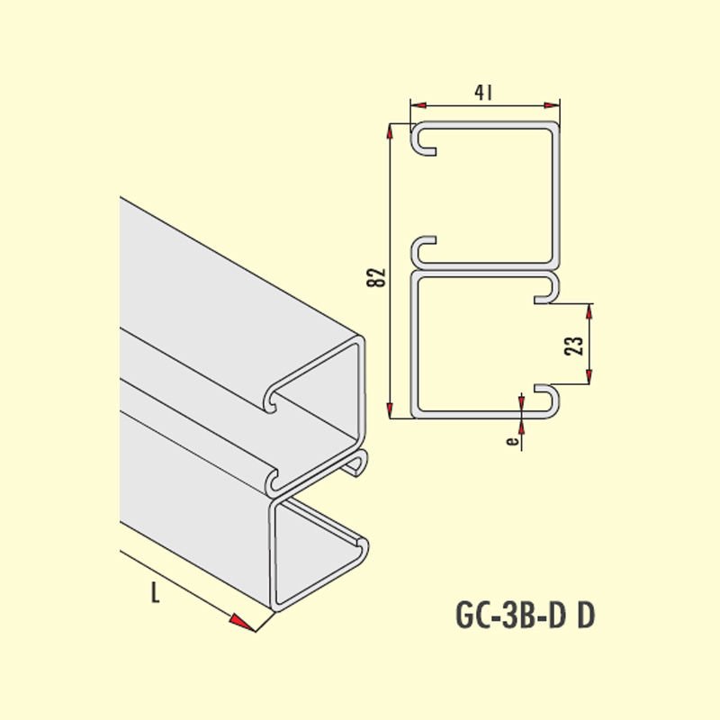 Gersan 41x82x2 C Profil