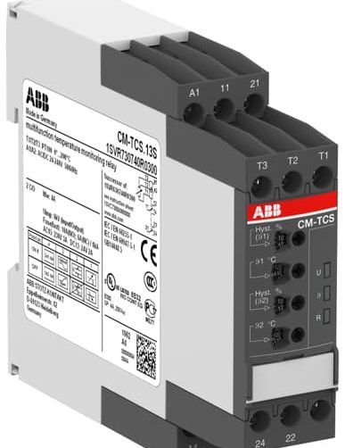 ABB 1SVR730740R0300 CM-TCS.13S Temperature monitoring relay