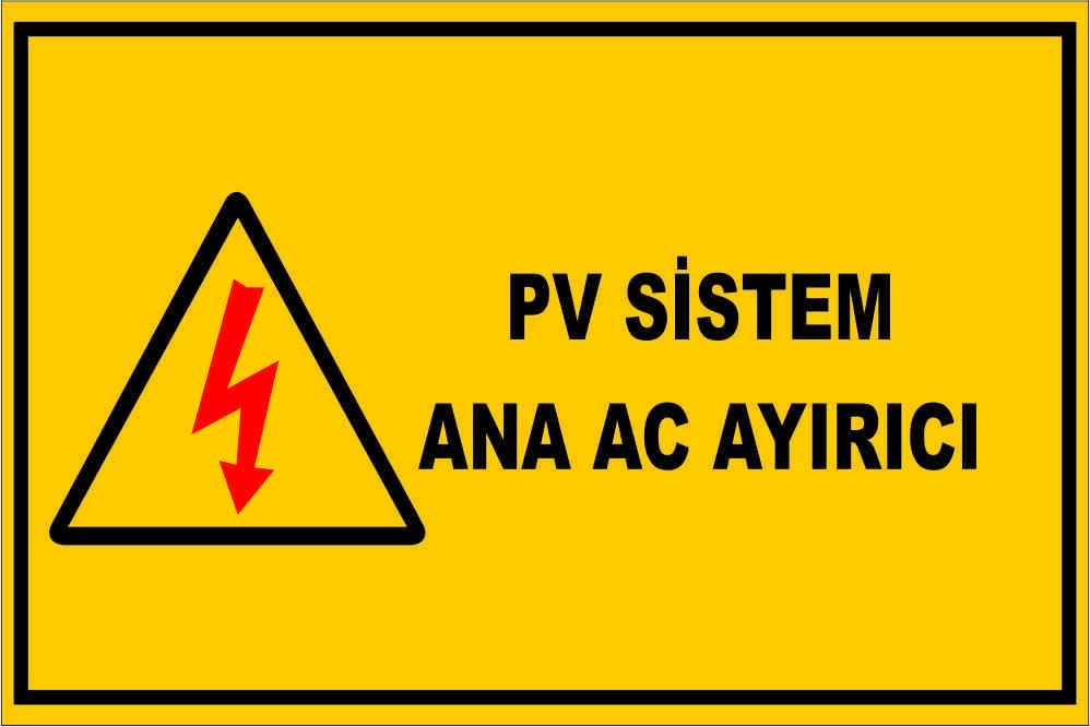 Uyarı Levhası Model:46