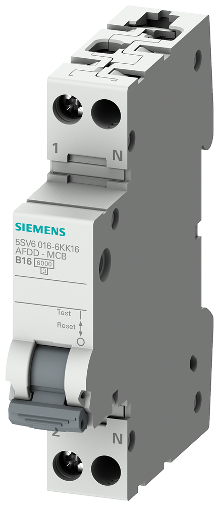 Siemens 5SV6016-7KK25 ARK HATASI ALGILAMA RÖLELİ OTOMAT, MONOFAZE, 25 A, 6 kA, C SINIFI