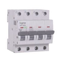 Sigma (1SD400C) SDC10000 10kA 4P C100 DC OTOMATİK SİGORTA