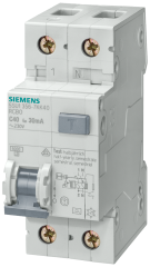 Siemens 5SU1653-1KK20 HATA AKIMI KORUMA ANAHTARLI N OTOMAT-FI/LS (KAÇAK AKIM KORUMA RÖLELİ >N< OTOMAT); C20A; 4.5kA; 240V; 300mA; MONOFAZE