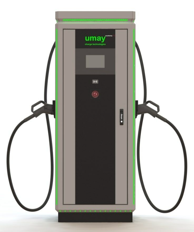 Umay Tech 120 kW DC Şarj İstasyonu 1 Tabanca Çıkış OPC