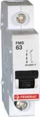 Federal MCB FM6-D 1P D50A 6kA 230/400 V 10-15In