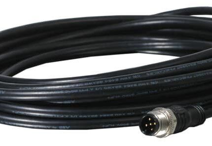 ABB 2TLA020056R1200 M12-C102 10m cable 5x0.34 male