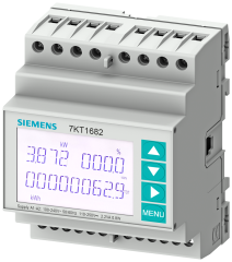 Siemens 7KT1682 7KT PAC1600 MULTİMETRE TRİFAZE CT/5A MODBUS RTU HABERLEŞME FONKSİYONLU