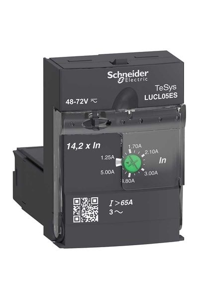 Schneider (LUCL05ES) TeSys U Standart Kontrol 3P 1.25-5A 48-72VAC/DC