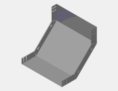 EAE 075 CTE 600 ID90° ,H75 (mm) ,A600 (mm),T2(mm)-(Kablo-Tava-Sistemleri)