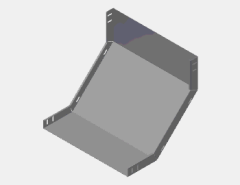 EAE 050 CTE 600 ID90° ,H50 (mm) ,A600 (mm),T2(mm)-(Kablo-Tava-Sistemleri)