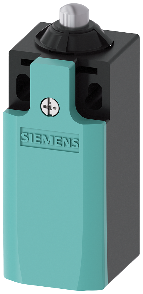 Siemens 3SE5212-0CB01 SIRIUS STANDART NİHAYET ŞALTERİ 3SE5212 SERİSİ, 1NO+1NC, 31mm, METAL MUHAFAZALI, IP65, Dikey paslanmaz çelik buton tahrikli