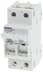 Siemens 5SG7621-0KK16 16A;>N<MINIZED SİGORTALAR 230/400 V AC; D01 BOY İÇİN; 2 FAZLI; 2TE GENİŞLİĞİNDE