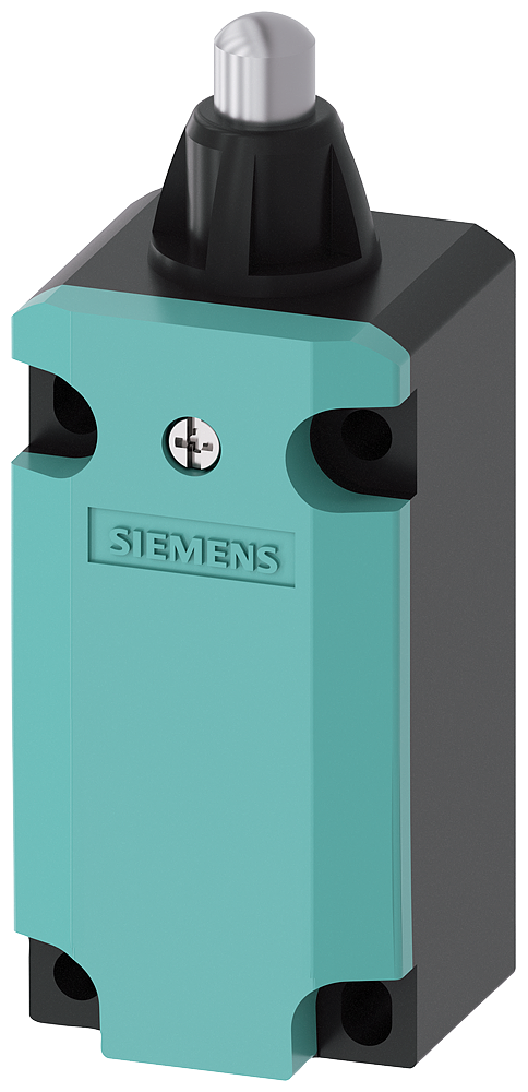 Siemens 3SE5112-0CC02 SIRIUS STANDART NİHAYET ŞALTERİ 3SE5112 SERİSİ, 1NO+1NC, 40mm, METAL MUHAFAZALI, Dikey paslanmaz çelik buton tahrikli