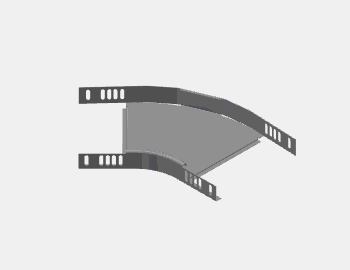 EAE 060 UKFG 300 YD45° ,H60 (mm) ,A300 (mm),T1,2(mm)-(Kablo-Tava-Sistemleri)