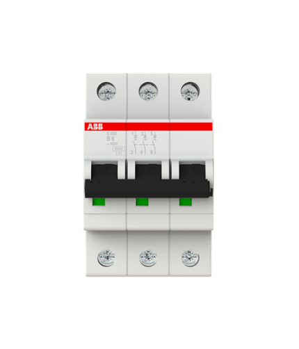 ABB 2CDS253001R0065 S 203-B 6 (3X6A W-Otomat B Tipi 6kA)