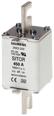 Siemens 3NE3227 SITOR SİGORTA; 1000V AC; aR; 250A; BOY:1