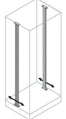 ABB EM2004 N°2 uprights for fixed Rack 19'' h=2000mm