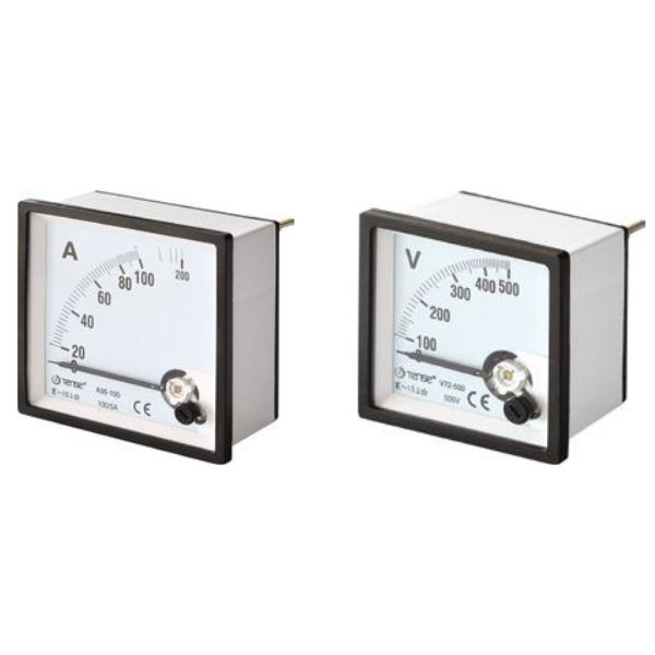 Tense (A96-400) 400/5A Analog Ampermetre 96x96mm