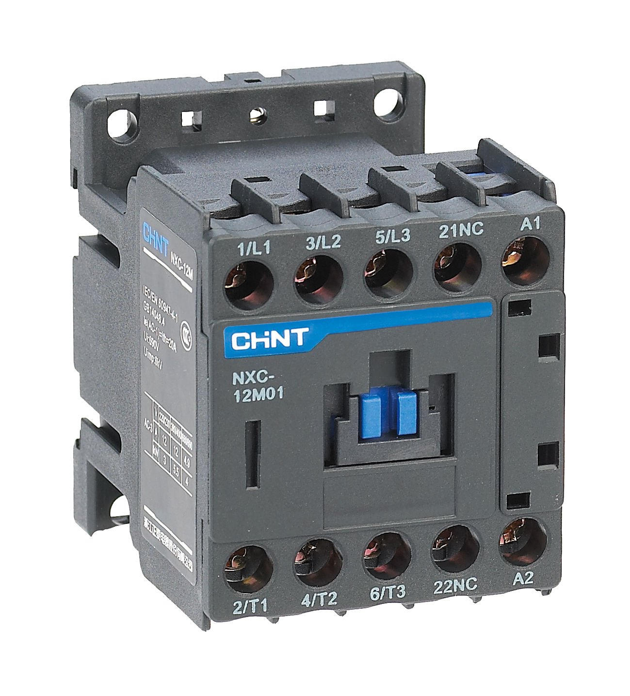 Chint (171740) NXC-16M10/Z 7,5 kW / 24VDC Bobinli 1NA Yardımcı Kontaklı 3 Kutuplu Mini Kontaktör