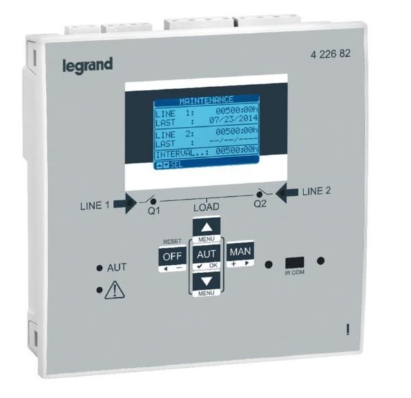 Legrand (422682) Otomatizm ünitesi LCD ekranlı 12 - 24V DC veya 110 - 240V A