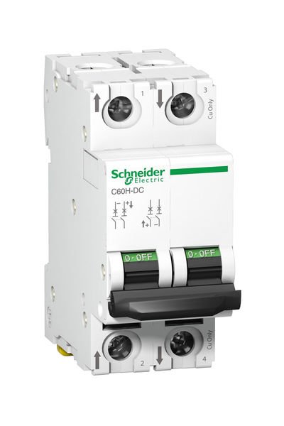Schneider (A9N61525) Acti9 C60H-DC 2P 5A ,6kA C Eğrisi Otomat