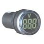 Sigma (SL22-22VMRD) KIRMIZI LEDLİ SİNYAL LAMBASI VOLTMETRELİ 5-60V DC