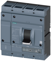 Siemens 3VA2510-6HL42-0AA0 SENTRON SERİSİ KOMPAKT TİP ELEKTRONİK AÇTIRICILI GÜÇ ŞALTERİ; 3VA25; 85kA; TERMIK AYARLI; AYARLI MANYETİK; 400-1000A; 1500-10000A; 4 KUTUPLU