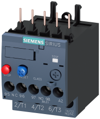 Siemens 3RU2116-1CB0 3RU2 SIRIUS TERMİK RÖLE; FAZ KORUMALI; 1NO+1NC YARDIMCI KONTAKLI 1;8-2;5A;  BOY S00