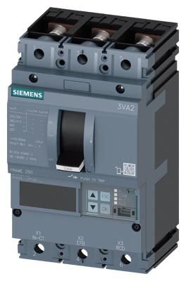 Siemens 3VA2225-5KP32-0AA0 SENTRON SERİSİ HABERLEŞME ÖZELLİKLİ KOMPAKT GÜÇ ŞALTERİ; 3VA22; 55kA; ETU850; 100-250A, 150-2500A; 3 KUTUPLU