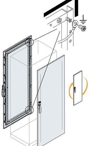 ABB EC1840K Blind door 1800x400mm(hxw)