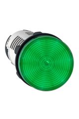 Schneider (XB7EV03BP) ROUND PILOT LIGHT DIAM 22 IP 54 GREEN IN