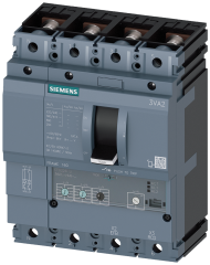 Siemens 3VA2116-6HL42-0AA0 SENTRON SERİSİ KOMPAKT TİP GÜÇ ŞALTERİ;3VA21,85kA,160 A,ETU320, LI korumalı,4 KUTUPLU