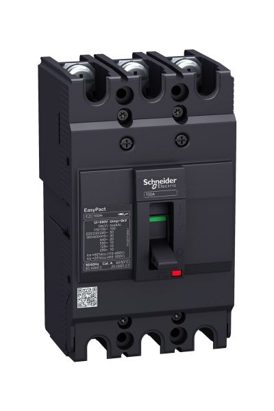 Schneider (EZC100H3075) 3P 30 kA 220/240 V 75 A MCCB