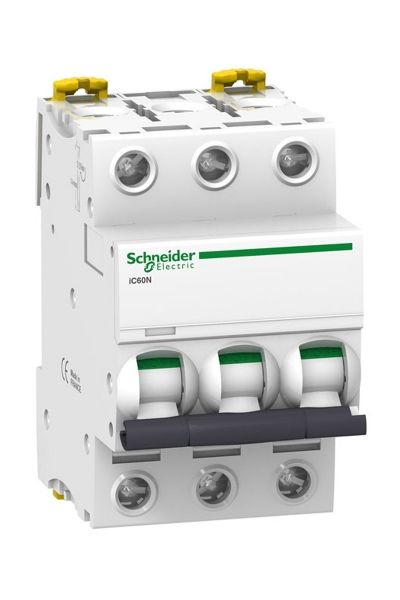 Schneider (A9F74350) Acti9 iC60N 3P 50A, 6kA C eğrisi Otomat