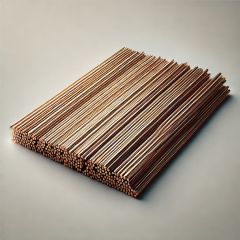 Bakır Kaynak Telleri 2.50 x 2.50mm x 500mm (kare)
