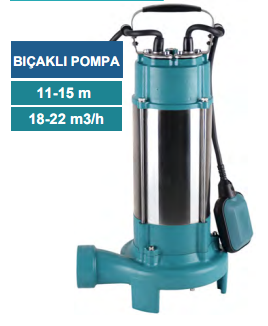 Momentum PSP10-11/1.1  1,5HP Bıçaklı Su Pompası