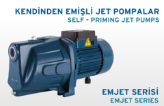 Empopompa EMJET 100 T 1HP Kendinden Emişli Jet Pompa