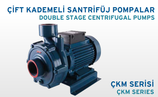 Empopompa ÇKM 300 M 3HP Çift Kademeli Santrifüj Pompa